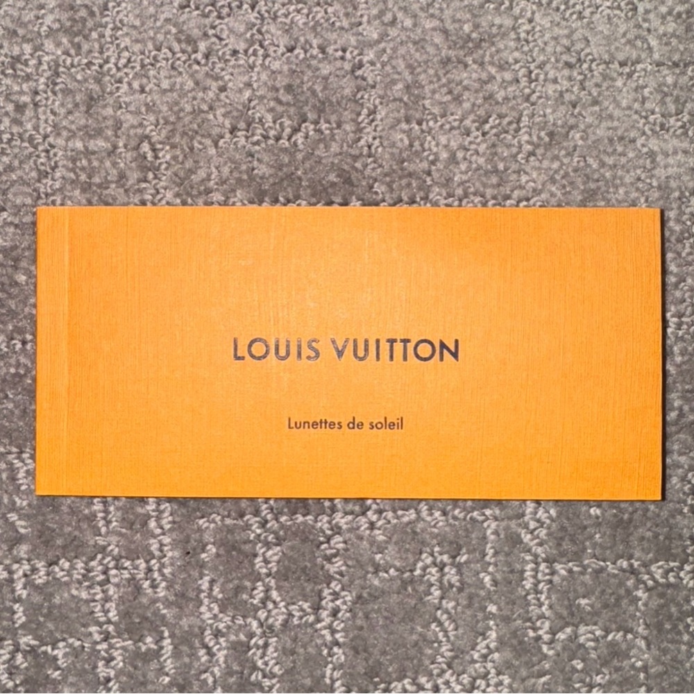Louis Vuitton Sunglasses Booklet